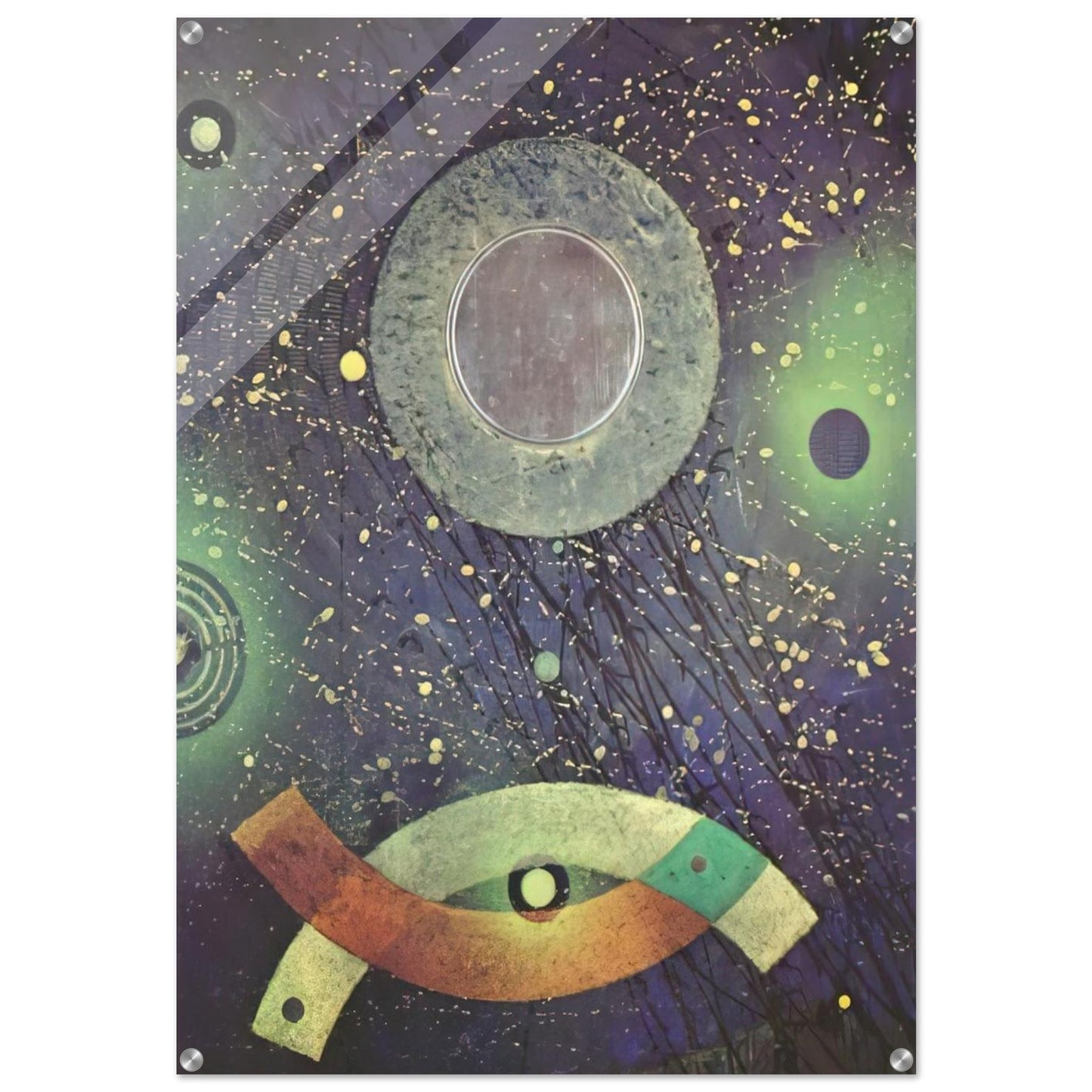 La Dernière Forêt - Max Ernst Acrylic Print - 70x100 cm / 28x40″ inches