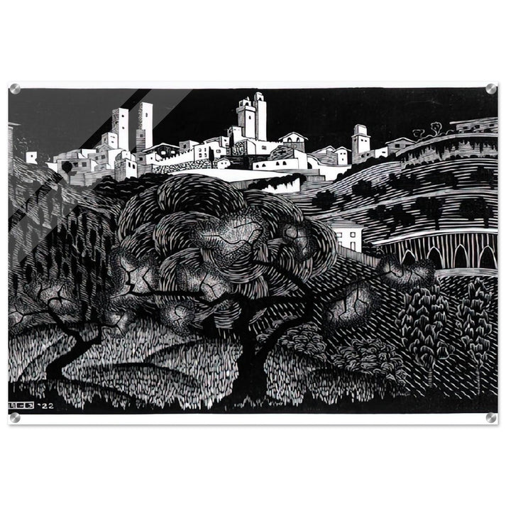 ESCHER (10) - MC Escher Acrylic Print - 70x100 cm / 28x40″ inches | Maurits Cornelis Escher Prints