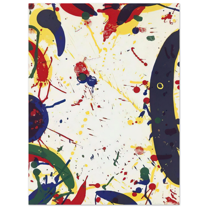 Sam Francis - Blue Bones 75x100 cm / 30x40inches Fine Art Poster