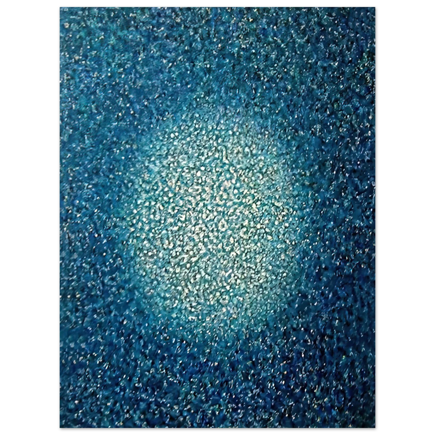 Richard Pousette-Dart - Blue Prescence - 1970 Fine Art Poster - Default Title
