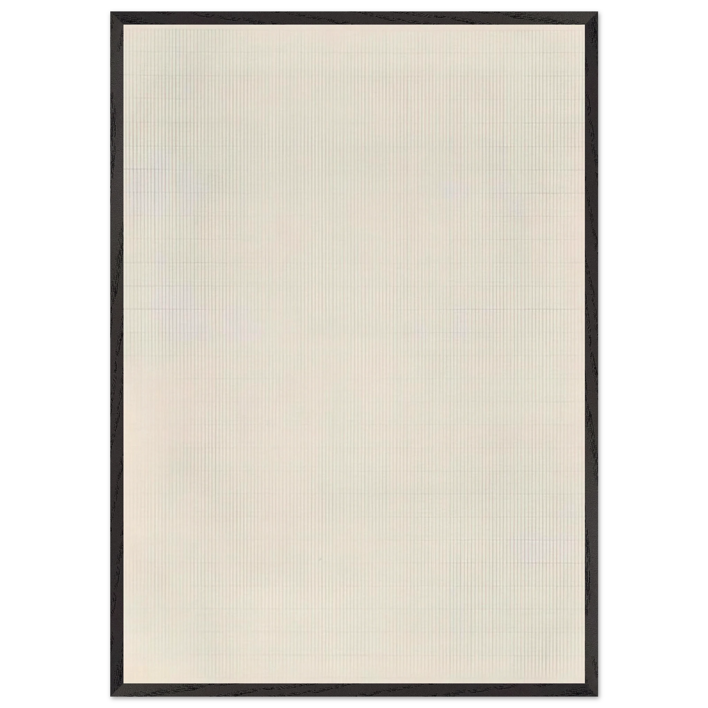 The Peach - Agnes Martin Framed Art Print – Black Wooden Frame - Default Title - -Framed Art Print