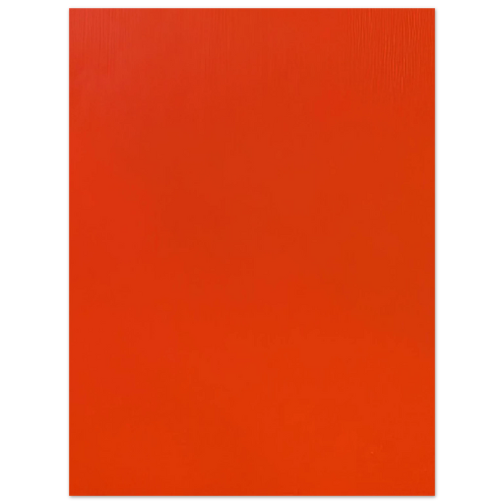 Marcia Hafif - Vermilion 75x100 cm / 30x40inches Fine Art Poster