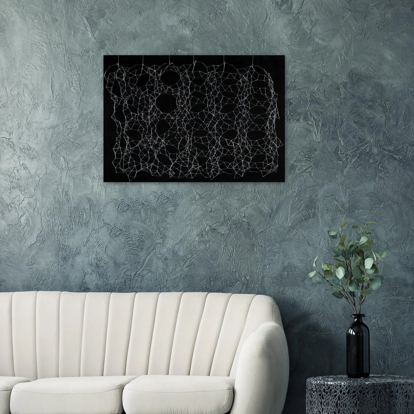 Reticulárea - 1975 - Gego Brushed Aluminum Print - 70x100 cm / 28x40 inches | Gego Aluminum Print | Gego Prints
