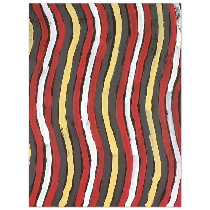 Clifford Possum Tjapaltjarri - Untitled - 2001 75x100 cm / 30x40inches Fine Art Poster