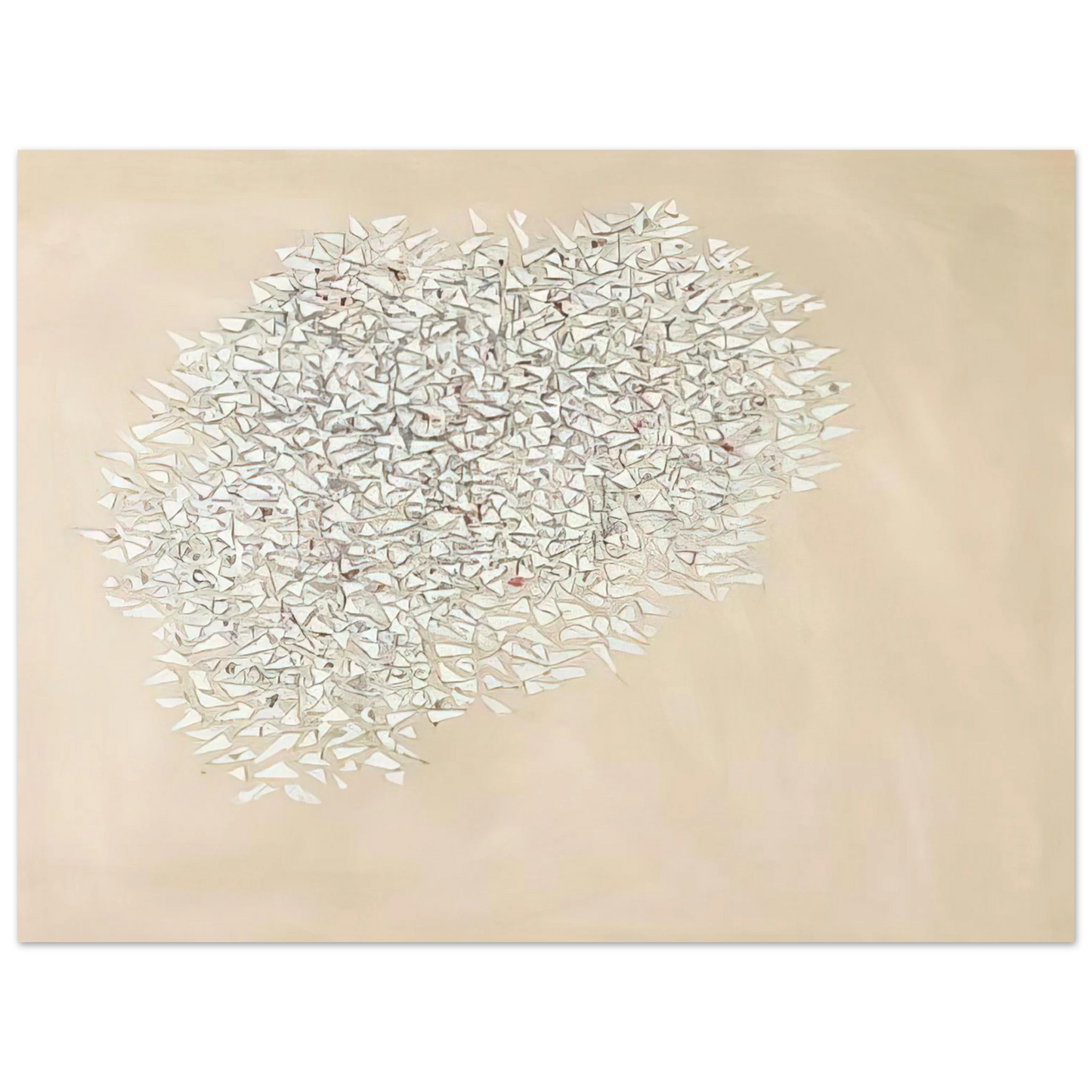 Robert Goodnough - White Mass - 1980 Fine Art Poster - Default Title