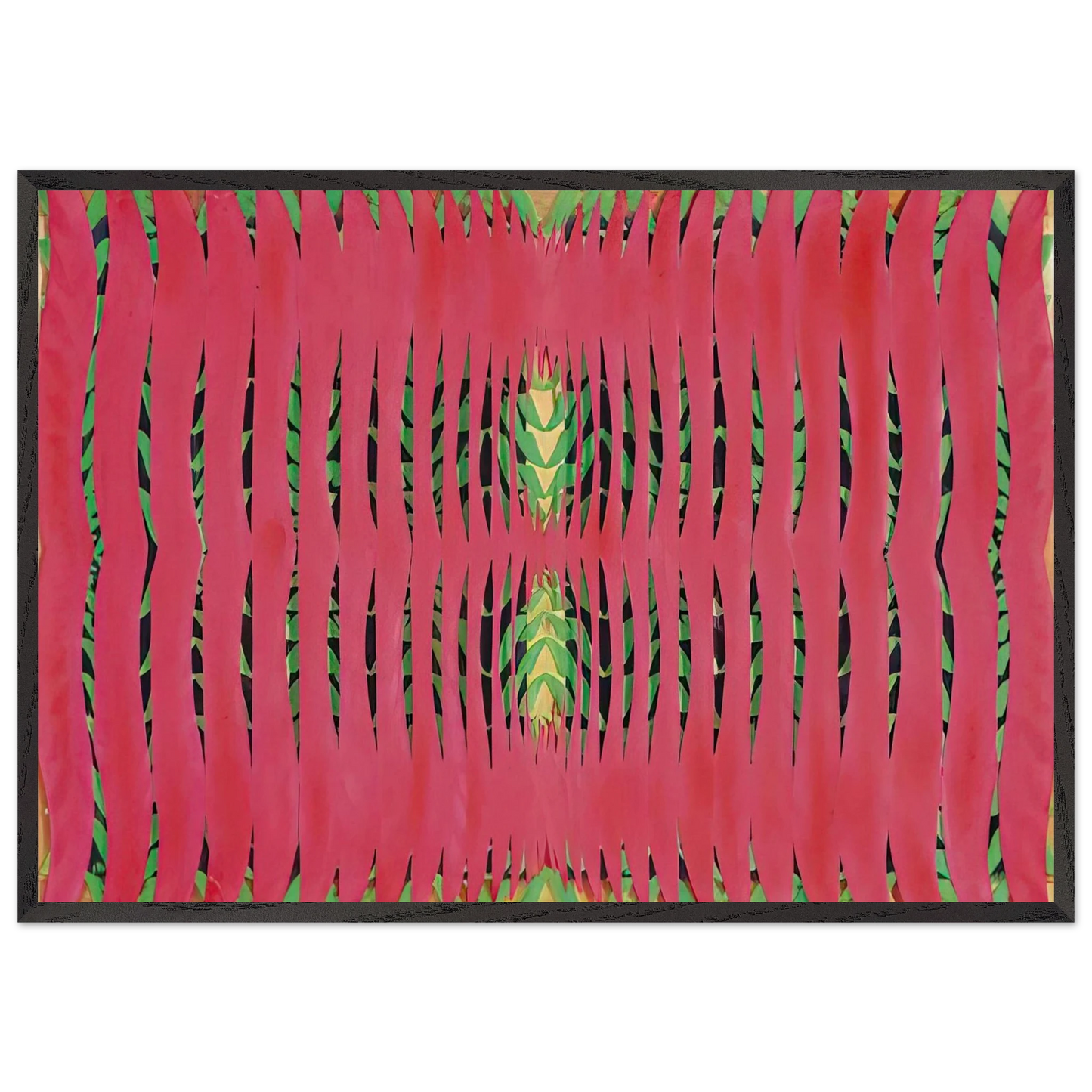 Islam - 1965 - Carla Accardi Framed Art Print – Black Wooden Frame - Default Title - -Framed Art Print