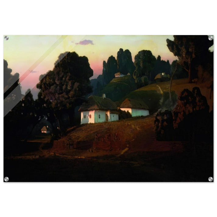 Evening in Ukraine - Arkhyp Kuindzhi Acrylic Print - 70x100 cm / 28x40″ inches