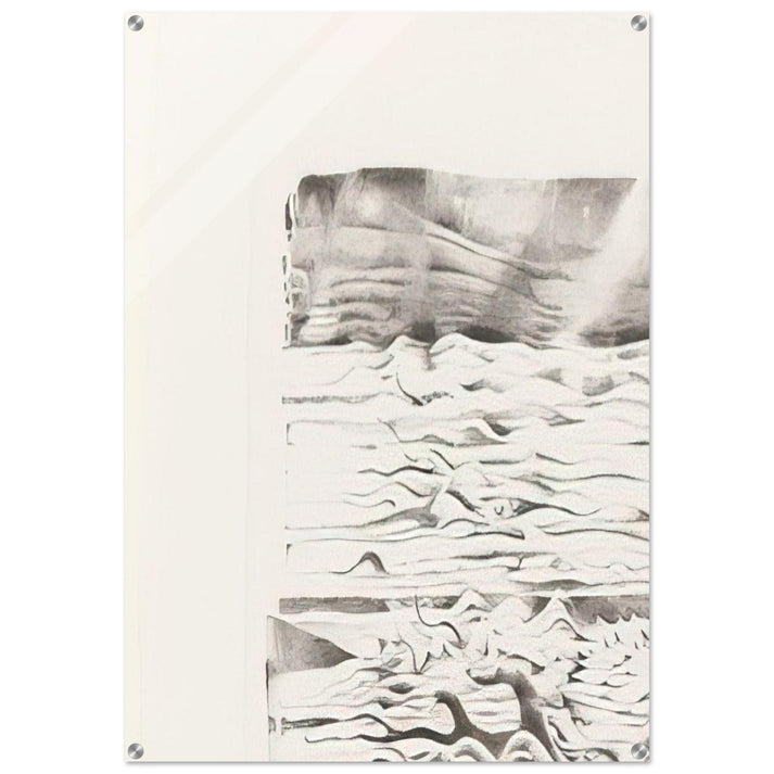 SIXTEENTH STONE 1980 - Lee Bontecou Acrylic Print - 70x100 cm / 28x40″ inches | Lee Bontecou Wall Art | Lee Bontecou Prints