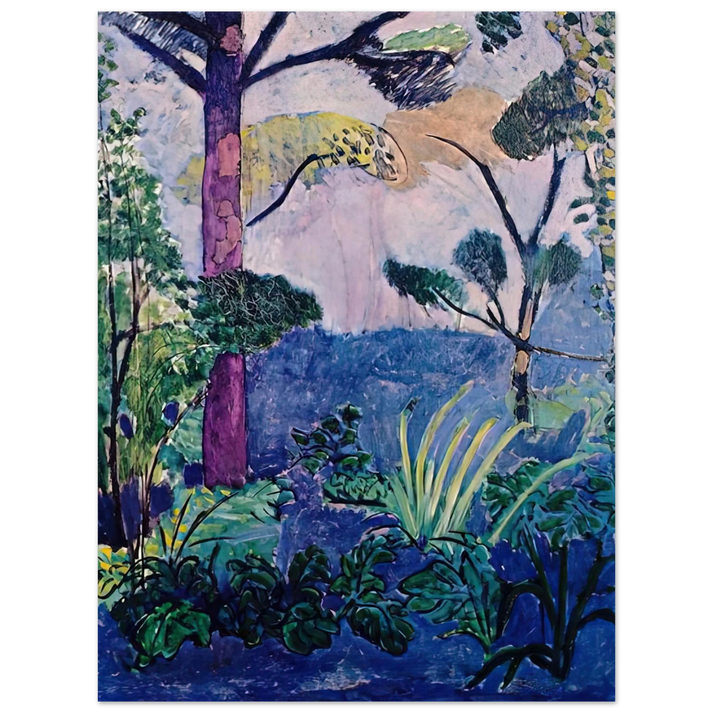 Henri Matisse - MOROCCAN LANDSCAPE 75x100 cm / 30x40inches Fine Art Poster