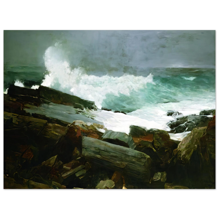 Winslow Homer - WEATHERBEATEN 1894 75x100 cm / 30x40inches Fine Art Poster