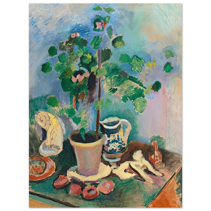 Henri Matisse - THE GERANIUM 1906 75x100 cm / 30x40inches Fine Art Poster
