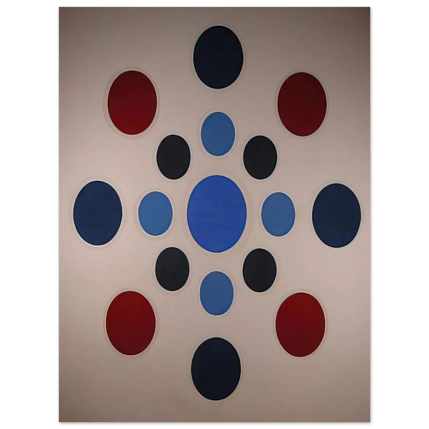 Thomas Downing - Red Plum - 1961 Fine Art Poster - Default Title