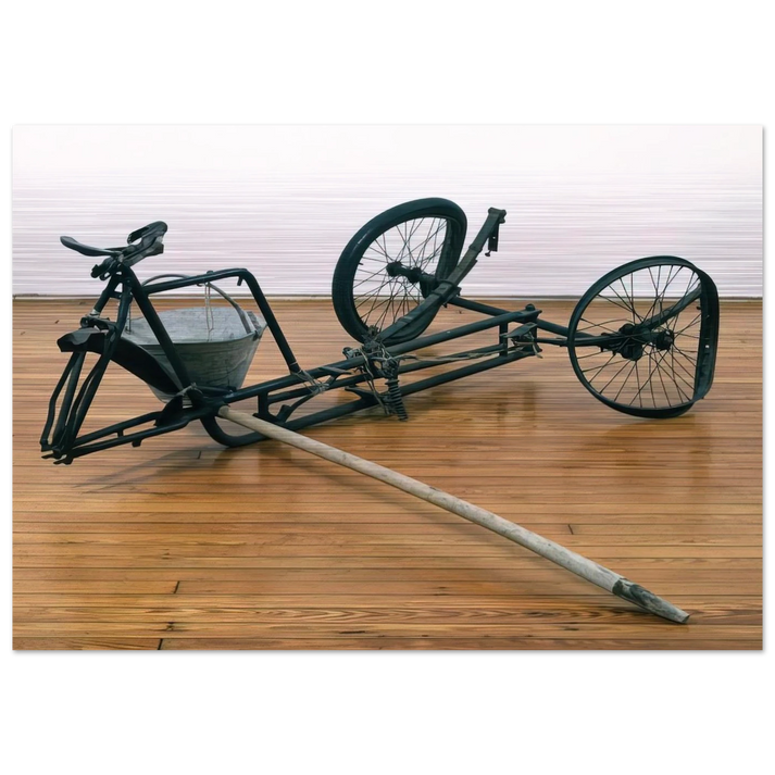 UNTITLED EARLY EGYPTIAN 1973 1 - Robert Rauschenberg Brushed Aluminum Print - 70x100 cm / 28x40 inches | Robert Rauschenberg Aluminum Print | Robert Rauschenberg Prints