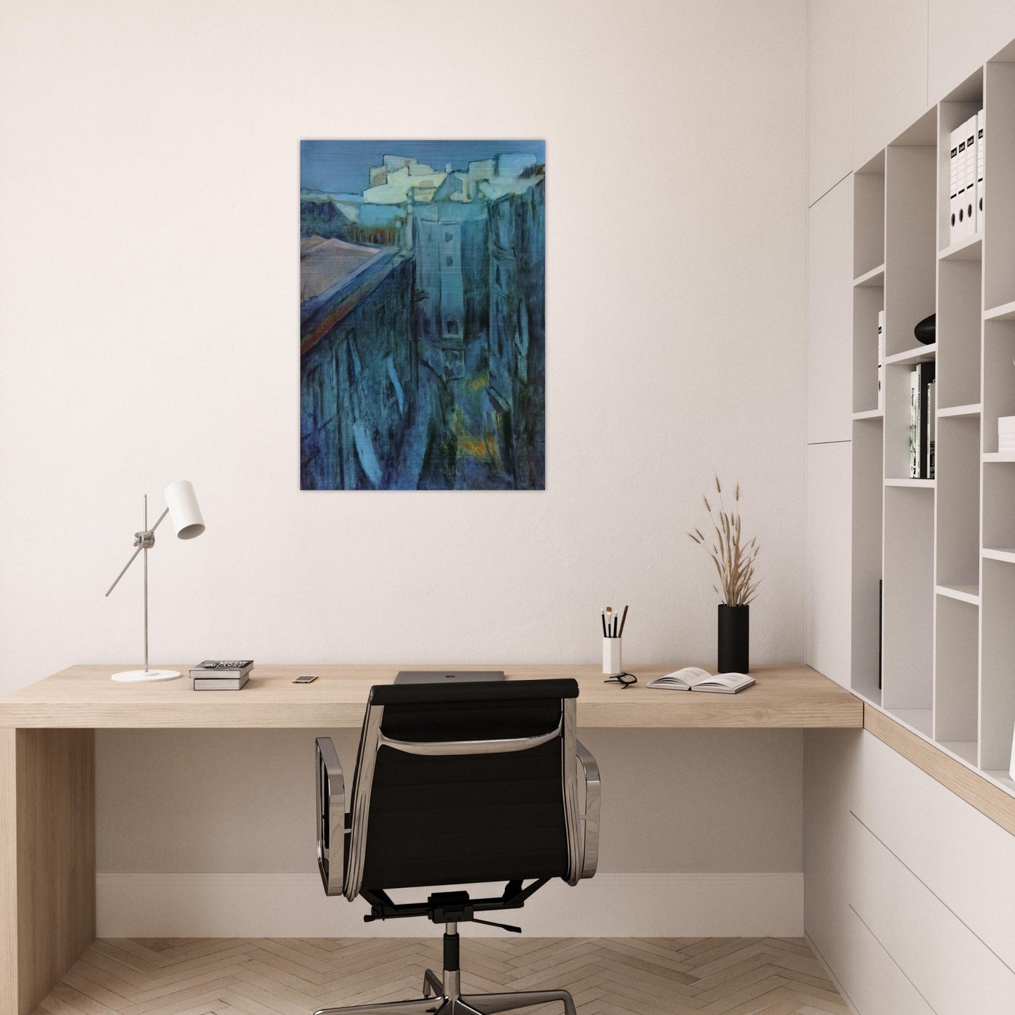 Dawn at Riera de Sant Joan - Pablo Picasso Brushed Aluminum Print - 70x100 cm / 28x40 inches | Pablo Picasso Aluminum Print | Pablo Picasso Prints