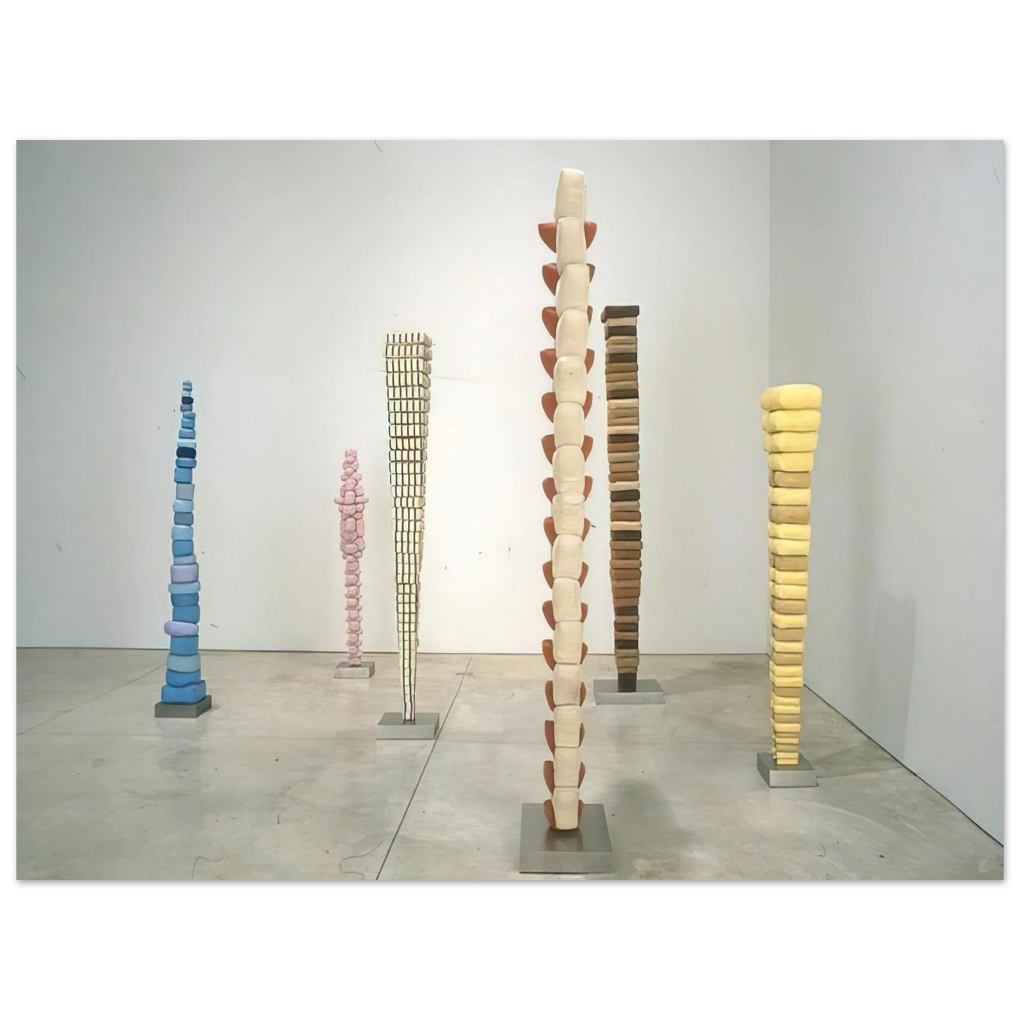 Louise Bourgeois - CHARACTERS 1965 Fine Art Poster - Default Title