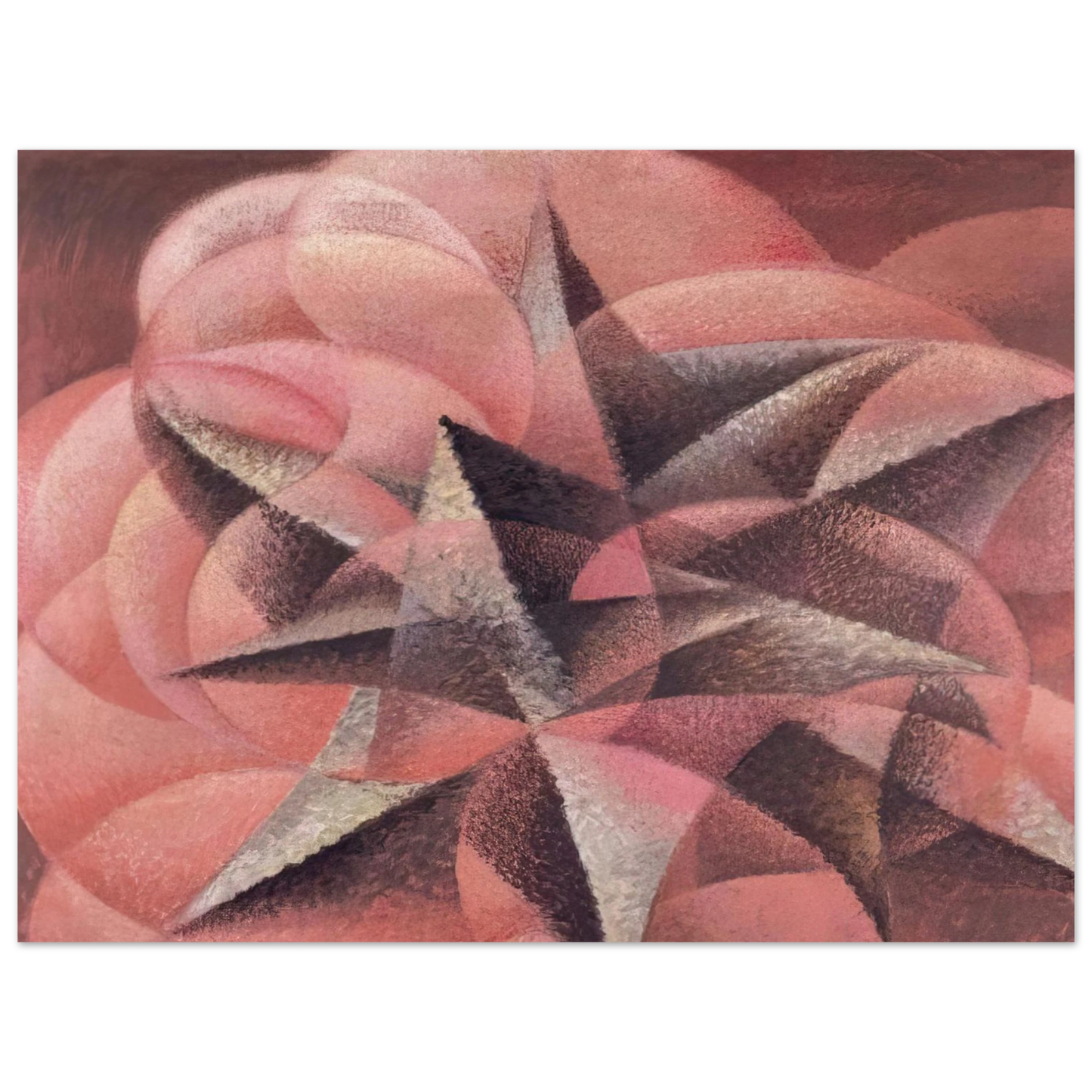 Gerardo Dottori - Armonie di forme contrarie - 1935 Fine Art Poster - Default Title