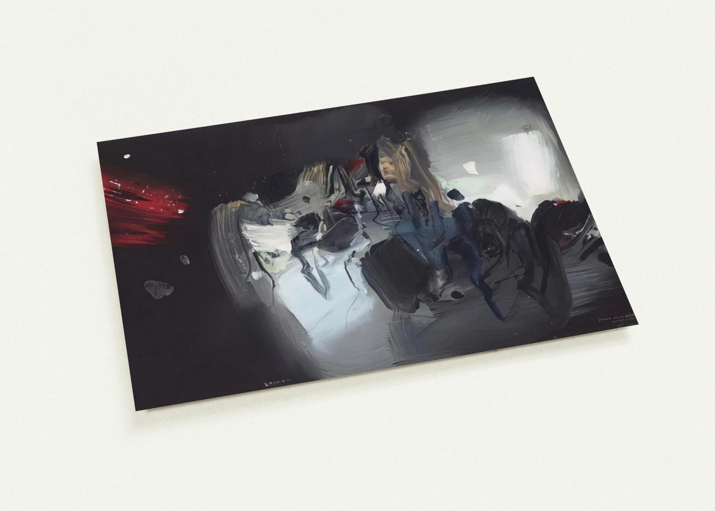 COMPOSITION 1972 By Chu teh Chun Pack of 10 Post Cards | Chu teh Chun Post Cards | A6 (10.5 x 14.8 cm) - 4.1 x 5.8 inches