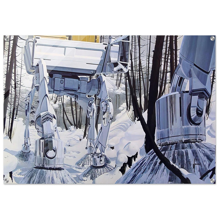 Syd Mead - Syd Mead Acrylic Print - 70x100 cm / 28x40″ inches