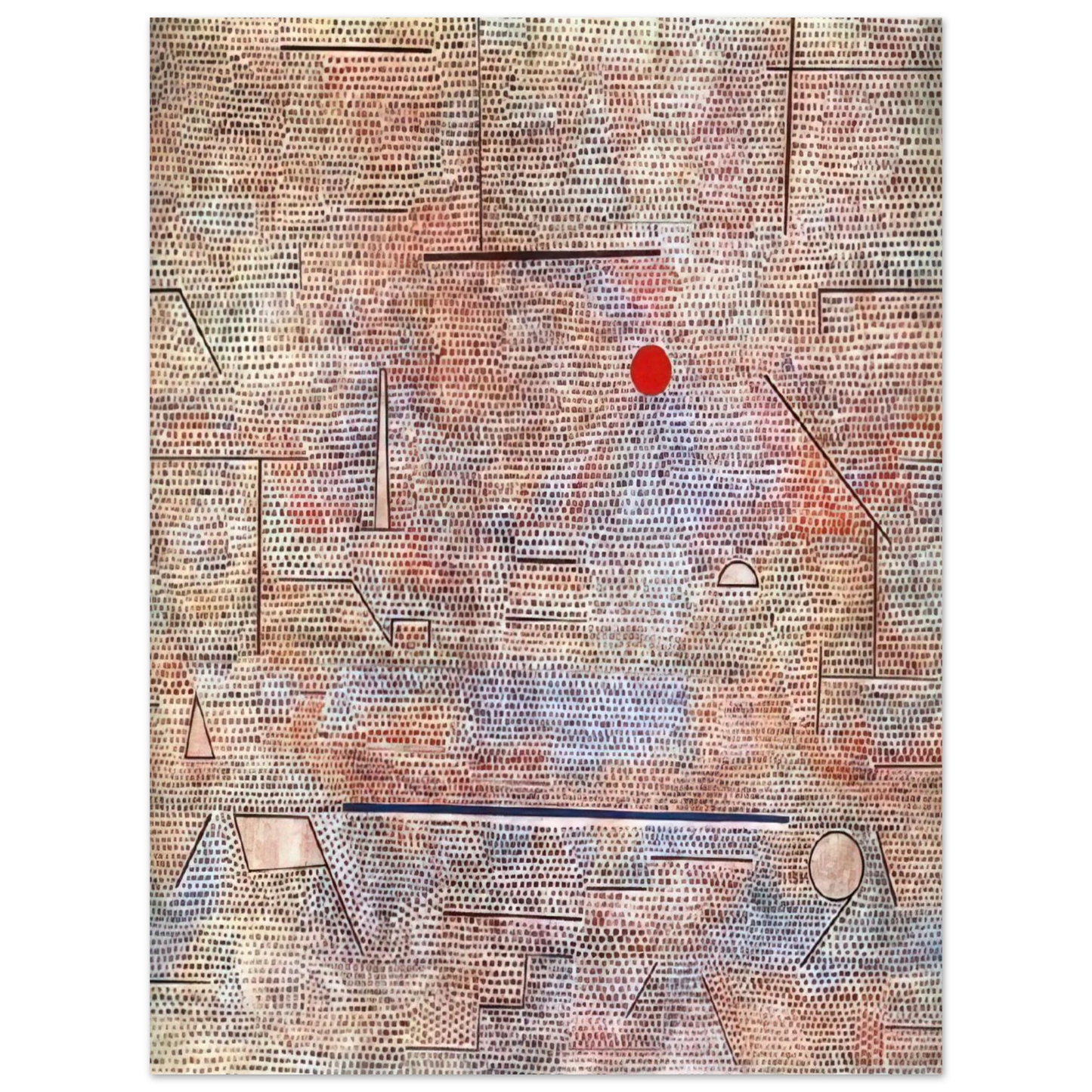 Paul Klee - CACODEMONIC 1916 Fine Art Poster - Default Title