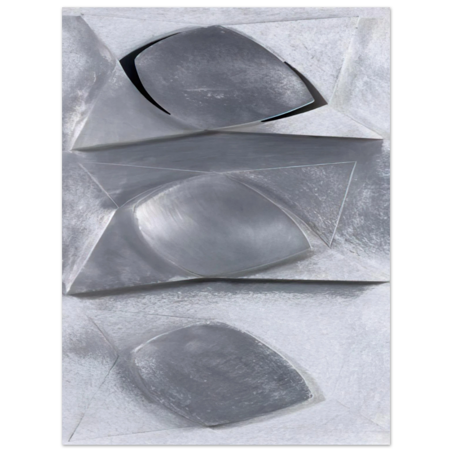 Gyula Kosice - Composition-Relief - Concretism Fine Art Poster - Default Title