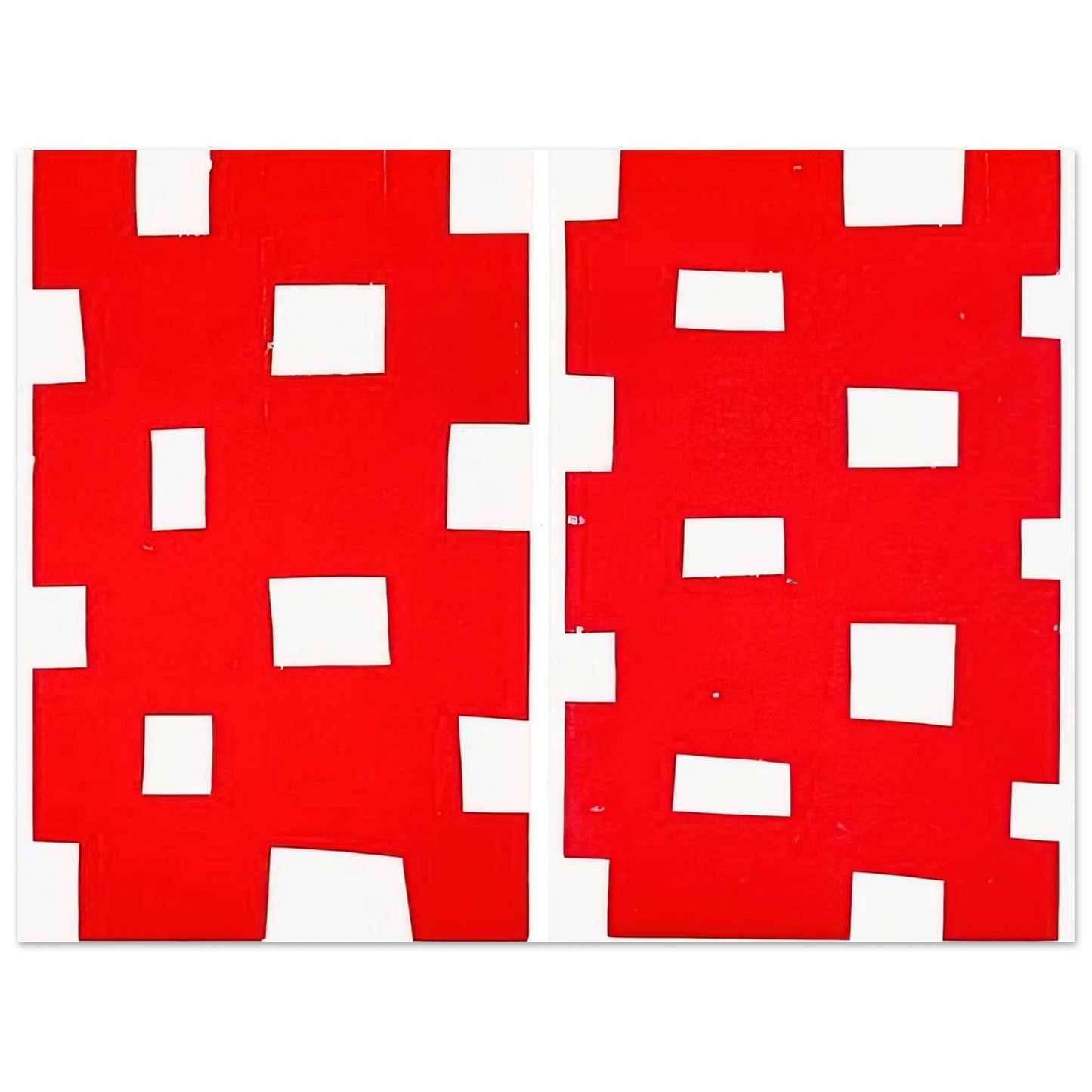 Gunther Forg - Untitled 1 and 2 - 1990 Fine Art Poster - Default Title