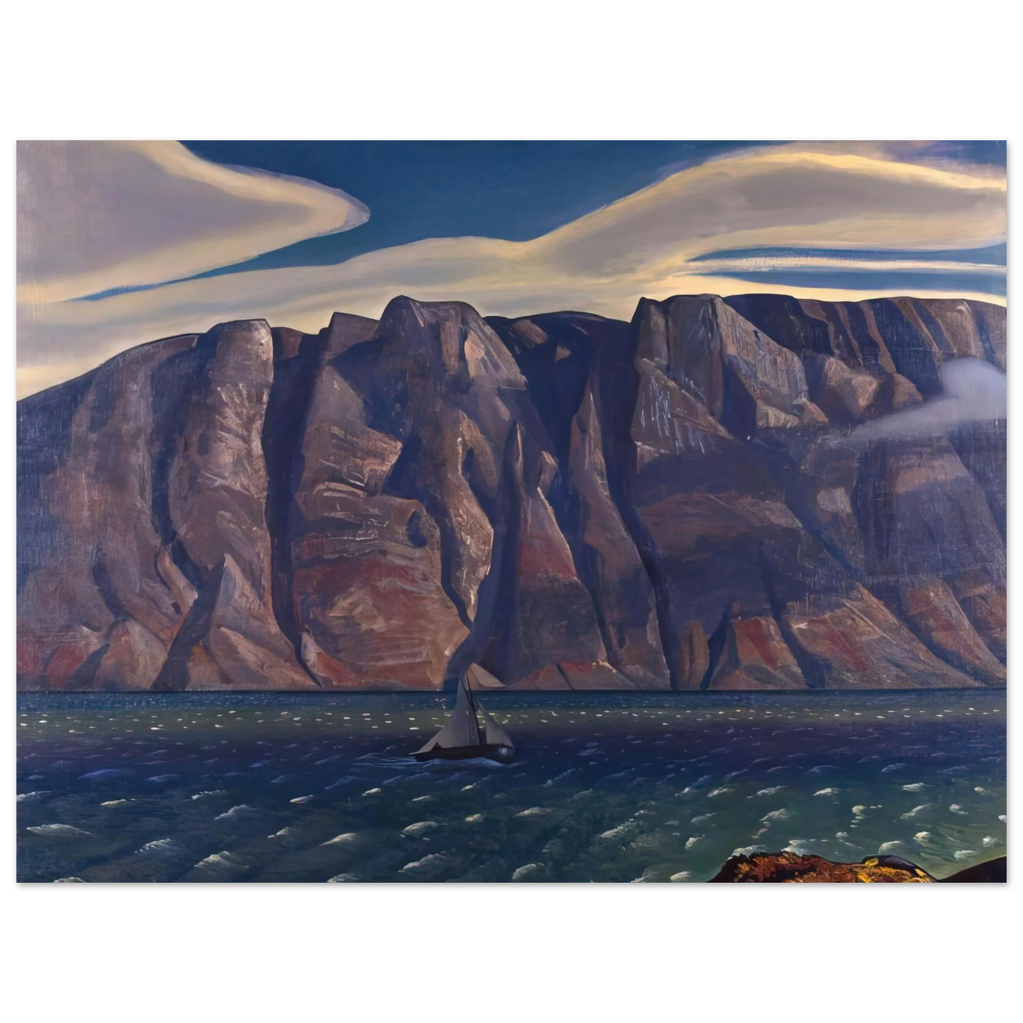 Rockwell Kent - Squall, Greenland Fine Art Poster - Default Title