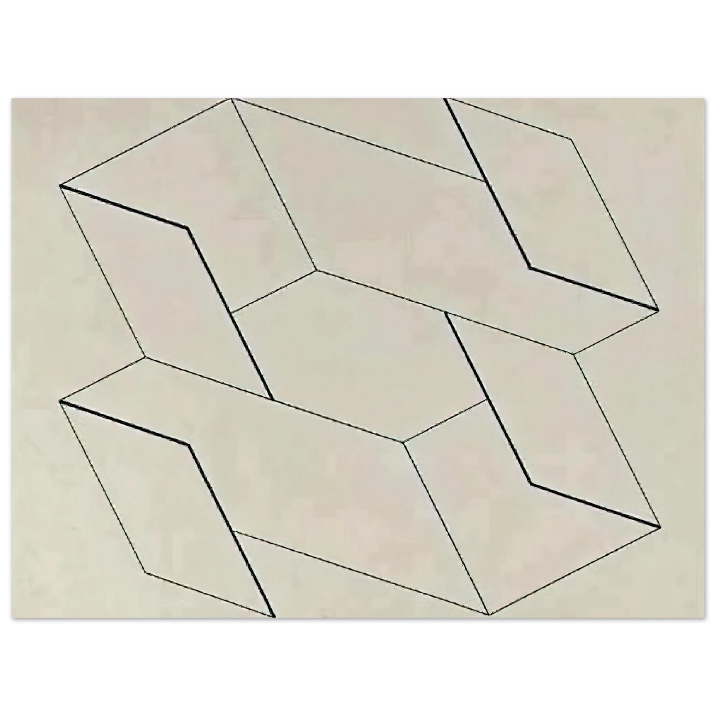 Josef Albers - STRUCTURAL CONSTELLATION 1955 0 Fine Art Poster - Default Title