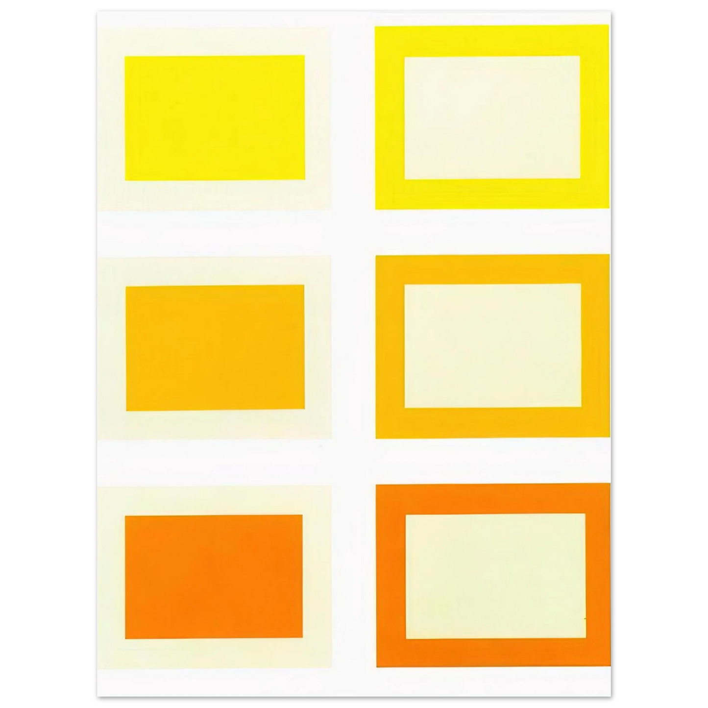 Donald Judd - Untitled Schellmann #187-192 - 1990 Fine Art Poster - Default Title