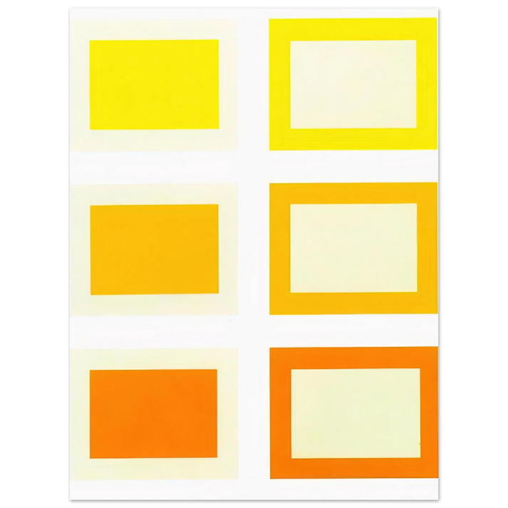 Donald Judd - Untitled Schellmann #187-192 - 1990 75x100 cm / 30x40inches Fine Art Poster