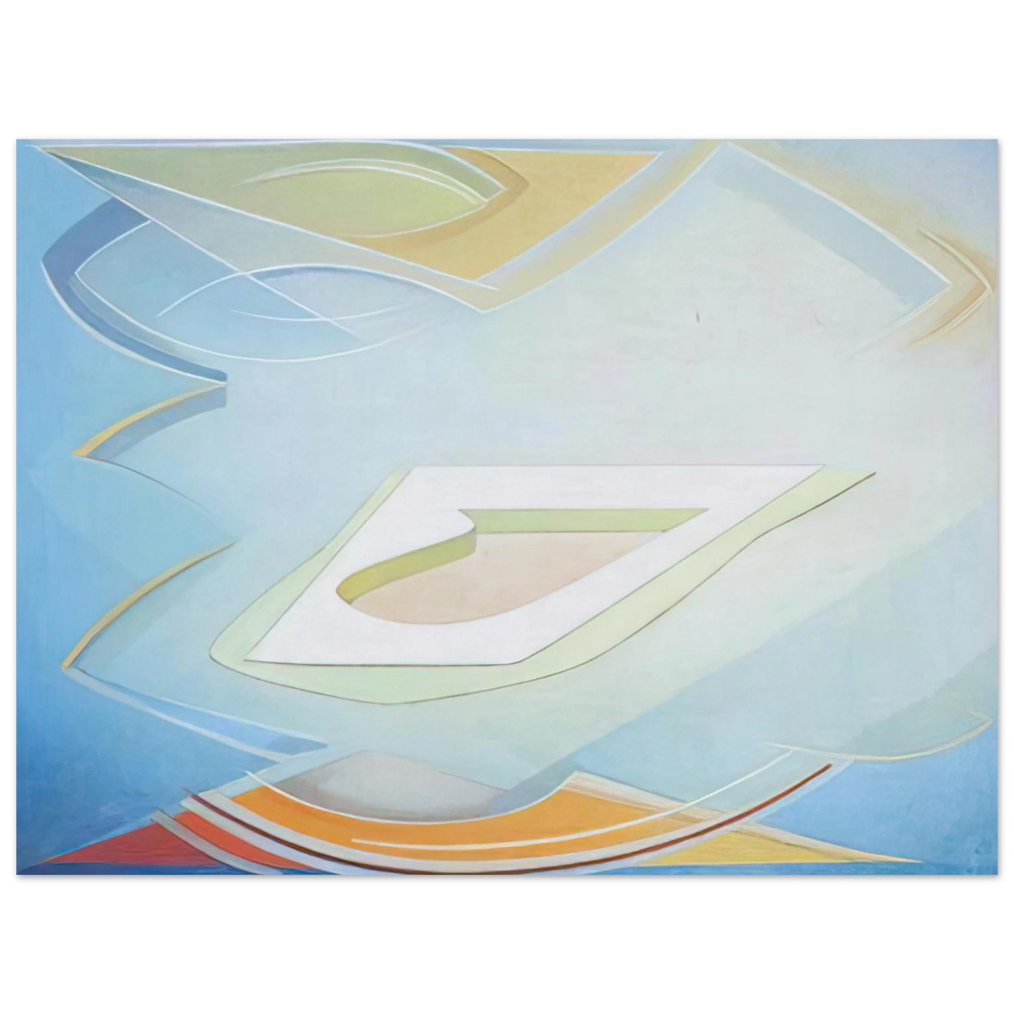 Lawren Harris - Intimations - 1943 Fine Art Poster - Default Title