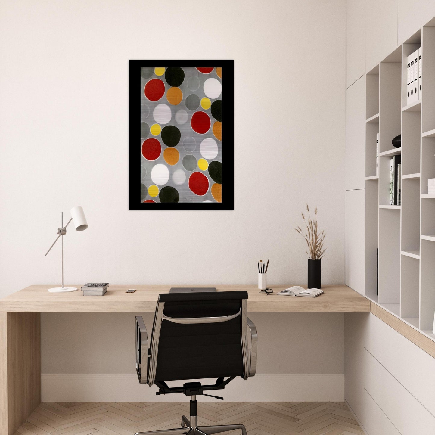 FABRIC PATTERN - Sonia Delaunay Brushed Aluminum Print - 70x100 cm / 28x40 inches | Sonia Delaunay Aluminum Print | Sonia Delaunay Prints