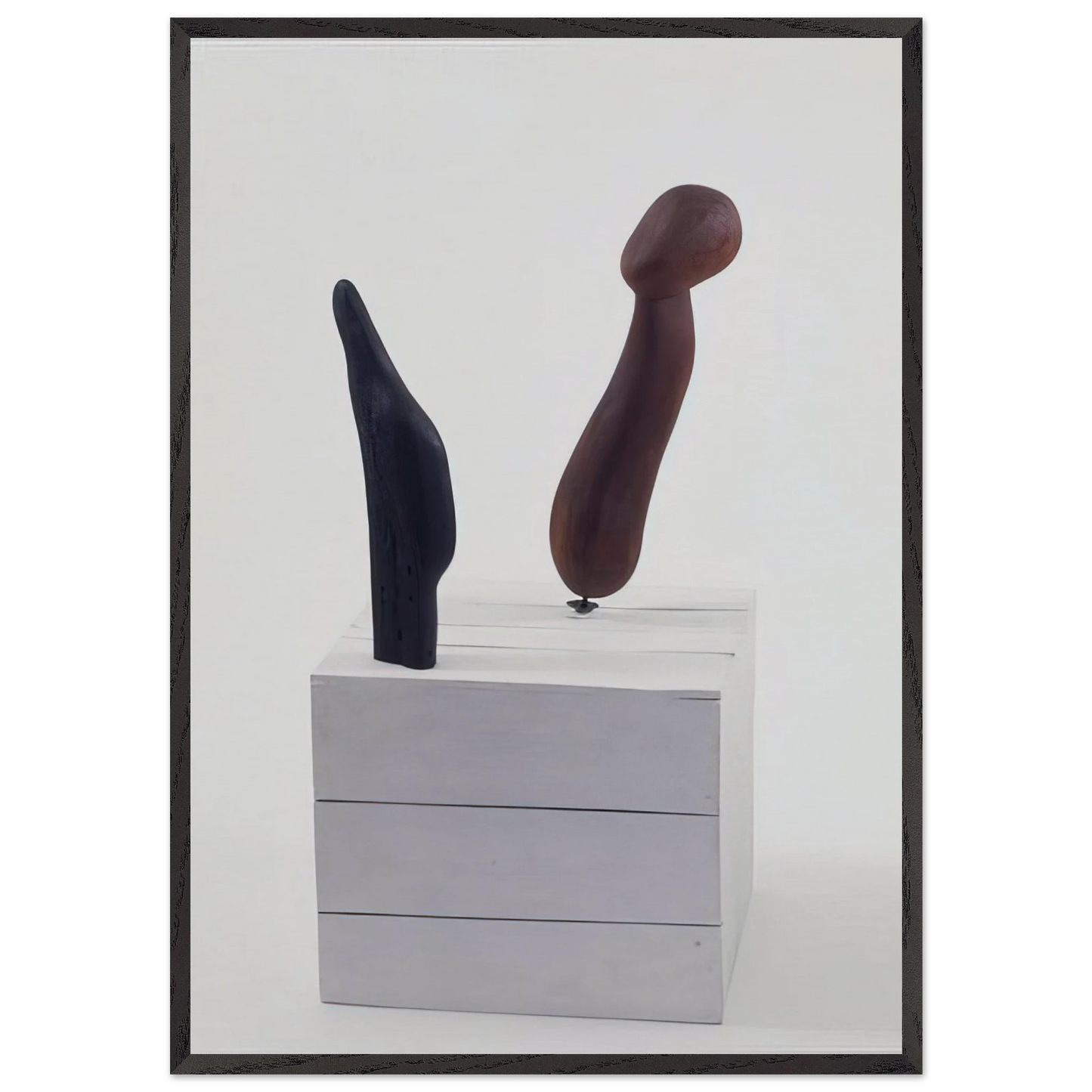 MACHINE MOTORISEE 1933 - Alexander Calder Framed Art Print – Black Wooden Frame - Default Title - -Framed Art Print