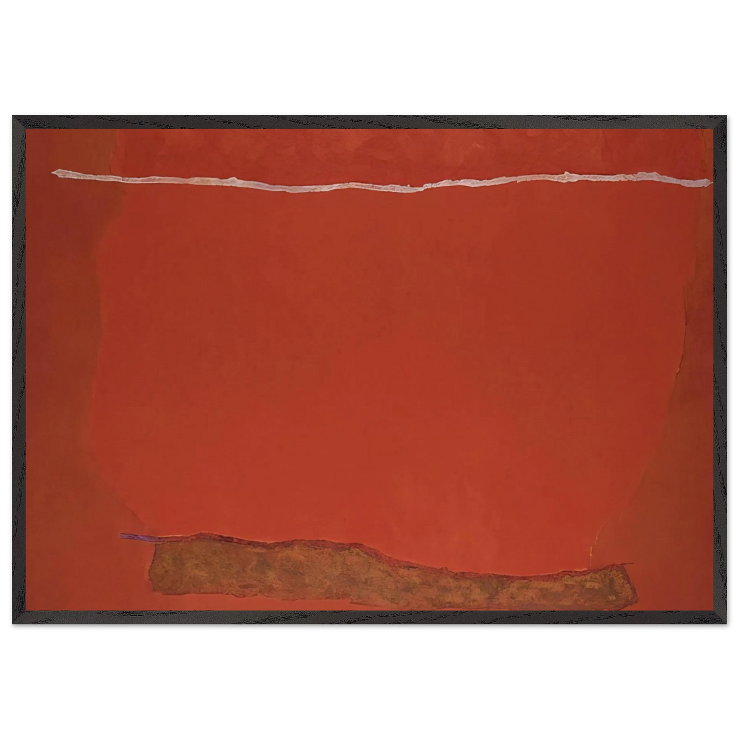 Infinity Field Lefkada Series - Color Field Painting - Theodoros Stamos 70x100 cm / 28x40 inches Framed Art Print – Black Wooden Frame