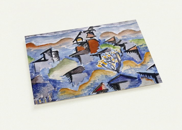 LANDSCAPE By Man Ray Pack of 10 Post Cards | Man Ray Post Cards | A6 (10.5 x 14.8 cm) - 4.1 x 5.8 inches