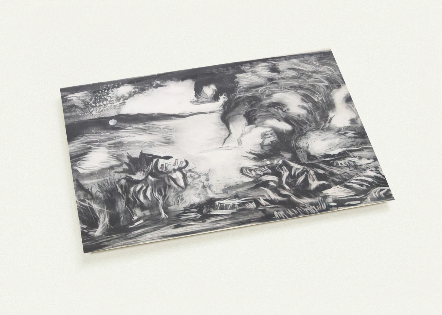 LANDSCAPE WITH STEER 1937 1 By Jackson Pollock Pack of 10 Post Cards | Jackson Pollock Post Cards | A6 (10.5 x 14.8 cm) - 4.1 x 5.8 inches