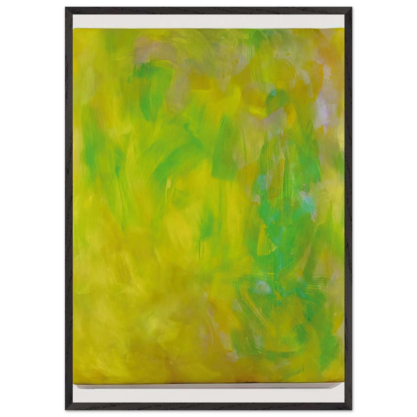 UNTITLED 1983 - Gotthard Graubner Framed Art Print – Black Wooden Frame - Default Title - -Framed Art Print