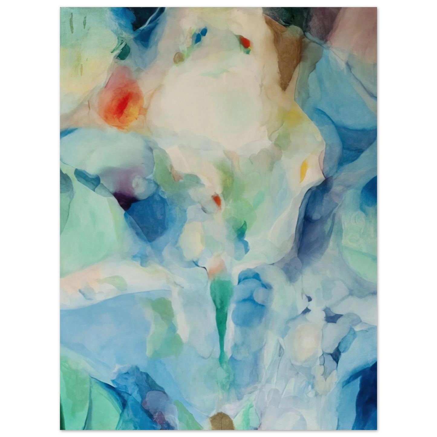 Alice Baber - Before Songs Fine Art Poster - Default Title