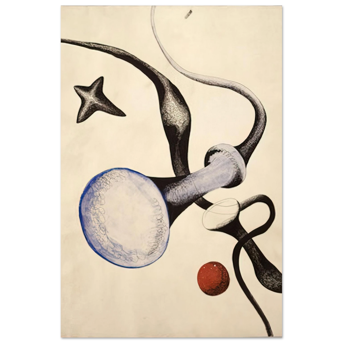 Alexander Calder - UNTITLED 1932 Fine Art Poster - 75x100 cm / 30x40 inches