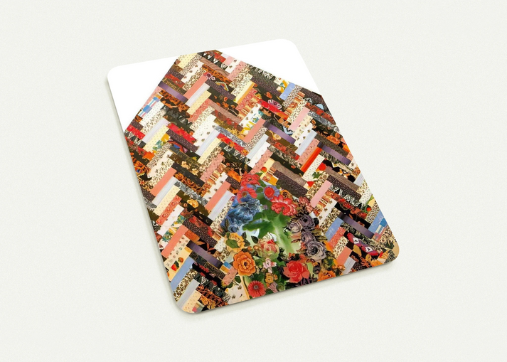 New Harmony B - PD Pattern and Decoration By Miriam Schapiro Pack of 10 Post Cards | Miriam Schapiro Post Cards | A6 (10.5 x 14.8 cm) - 4.1 x 5.8 inches