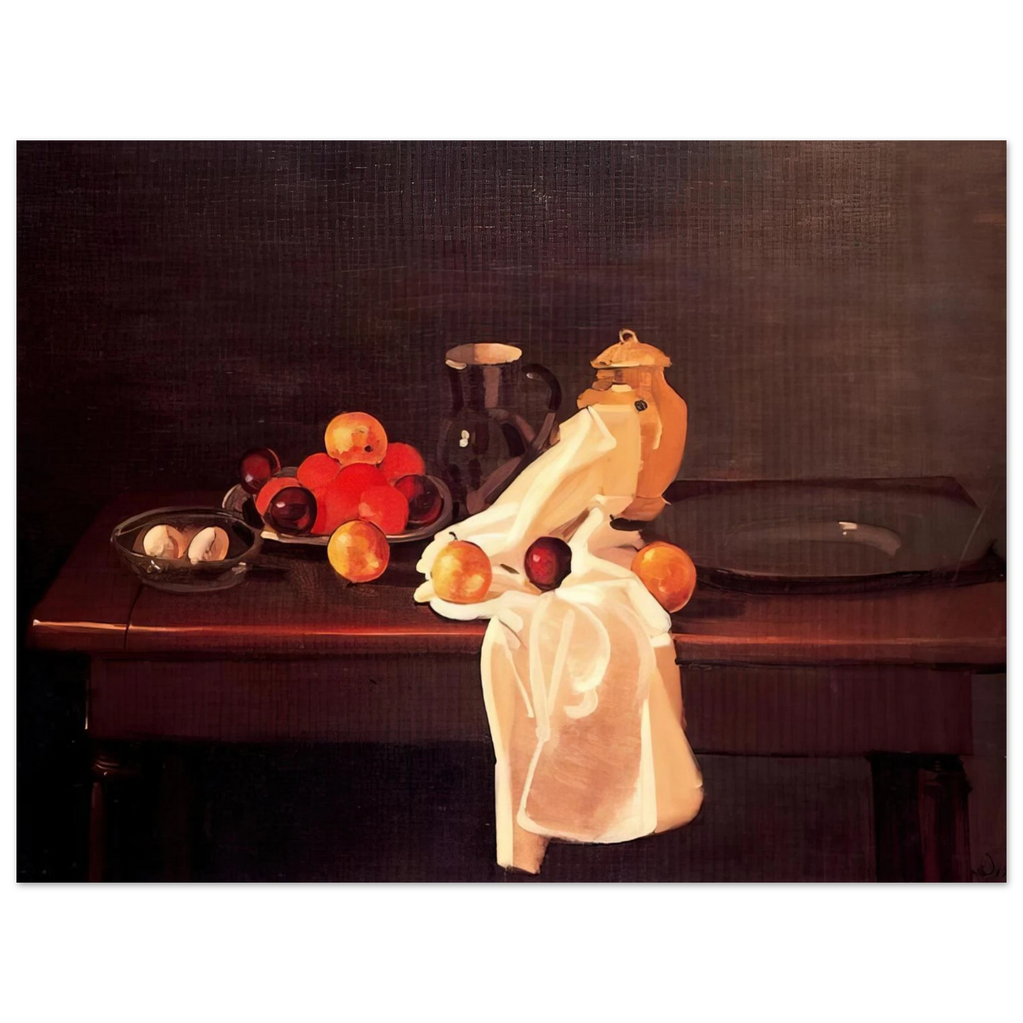 Andre Derain - STILL LIFE WITH ORANGES 1931 Fine Art Poster - Default Title