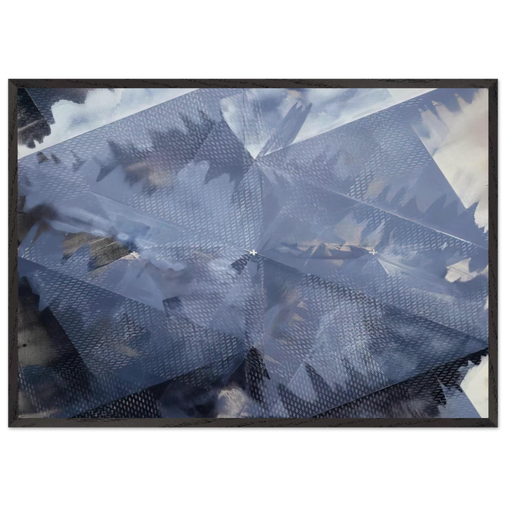 James Gibbs - 1970 - Mark Lancaster 70x100 cm / 28x40 inches Framed Art Print – Black Wooden Frame