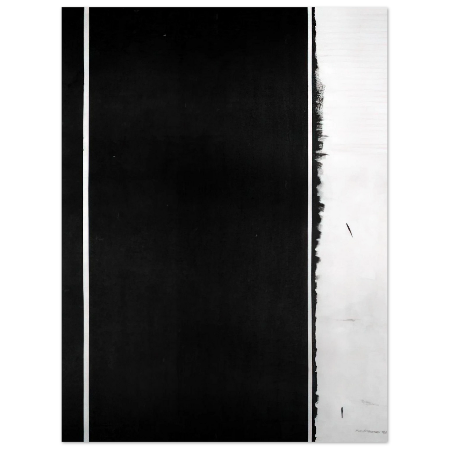 Barnett Newman - The Station of the Cross - Twelfh Station Fine Art Poster - Default Title