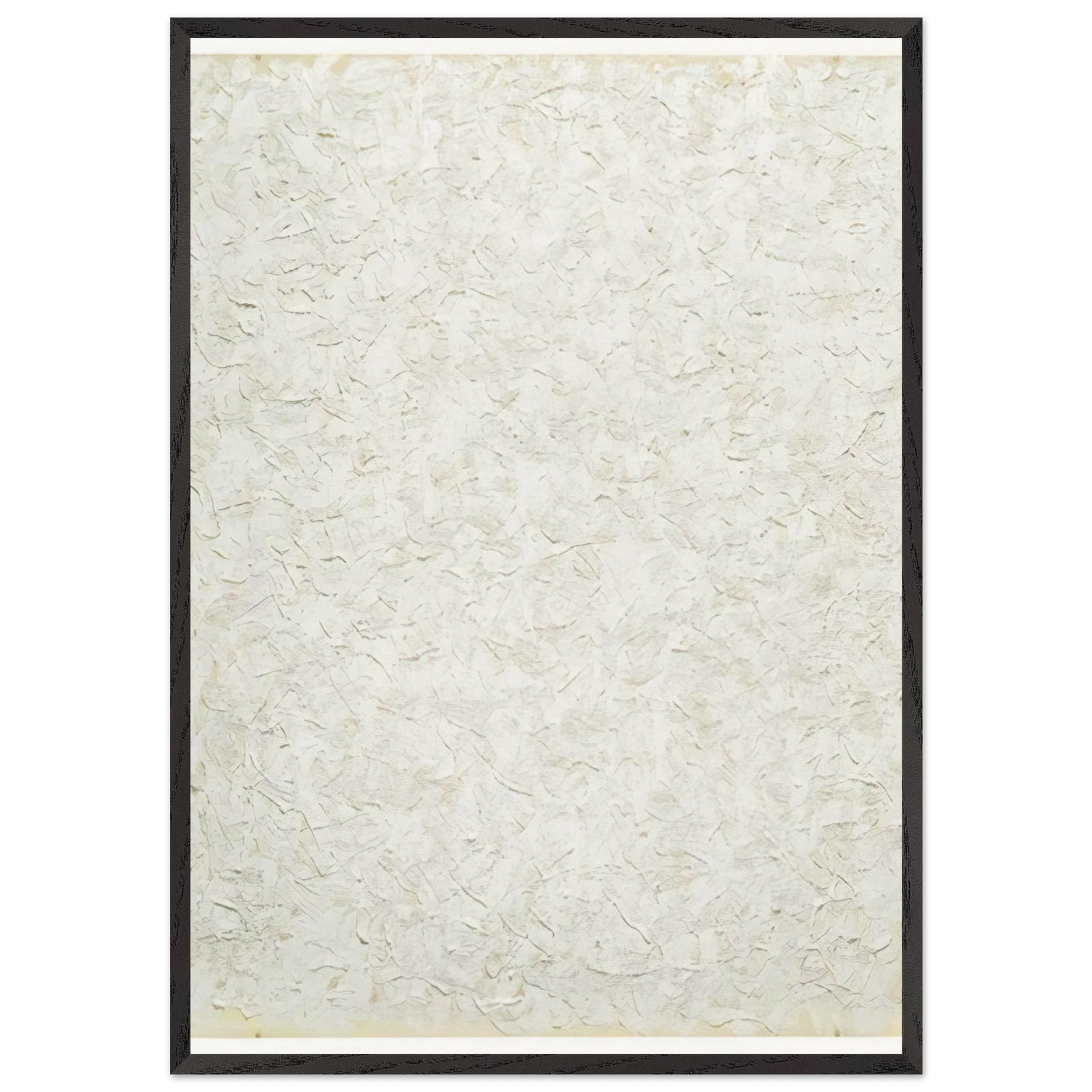 Rule - Robert Ryman Framed Art Print – Black Wooden Frame - Default Title - -Framed Art Print