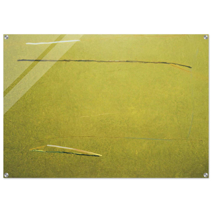 Green Mountain Man - 1975 - Ronnie Landfield Acrylic Print - 70x100 cm / 28x40″ inches