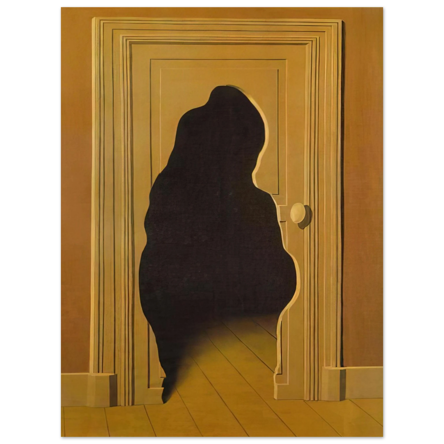 Rene Magritte - UNEXPECTED ANSWER 1933 Fine Art Poster - Default Title