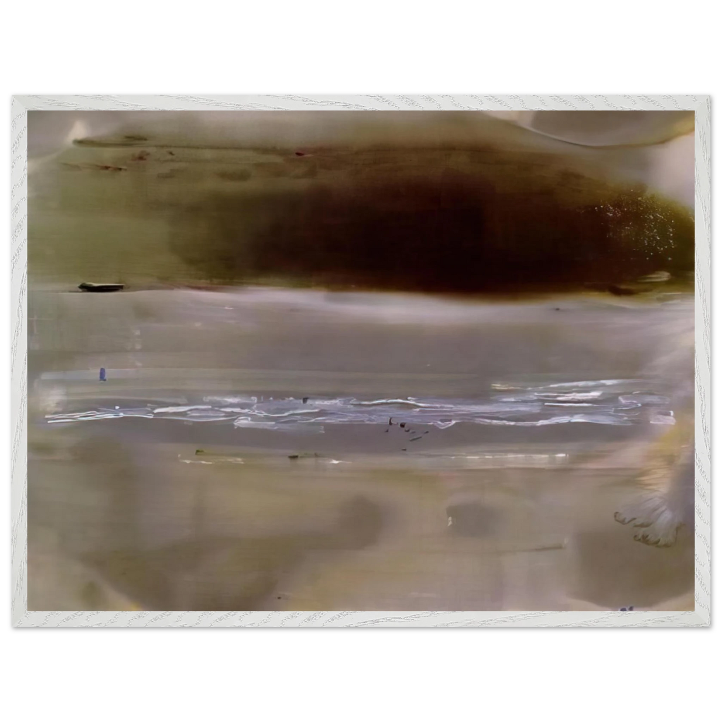 Helen Frankenthaler - Viewpoint II - 1979 Wall art - 20x25 cm / 8x10 inches - Premium Wooden Framed Poster With Fine Art Paper - Black frame