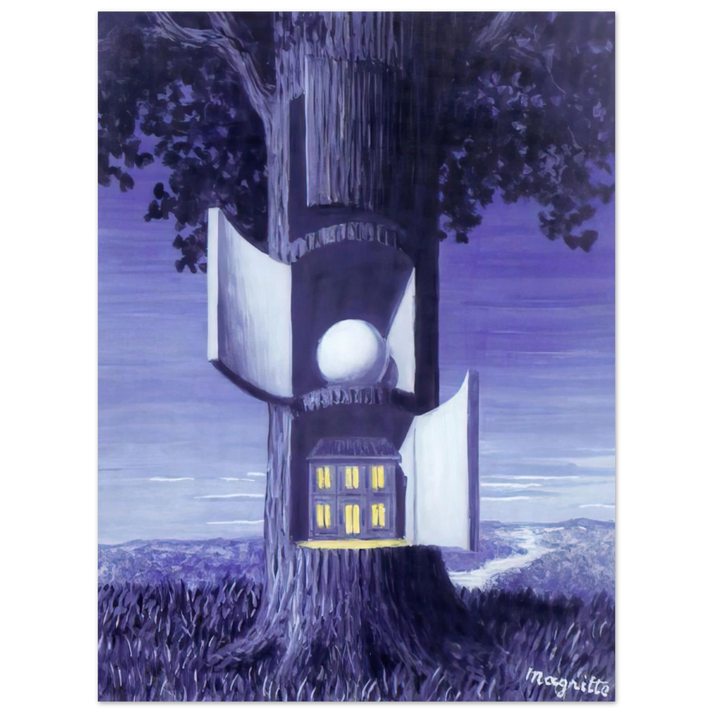 Rene Magritte - THE VOICE OF BLOOD 1948 75x100 cm / 30x40inches Fine Art Poster