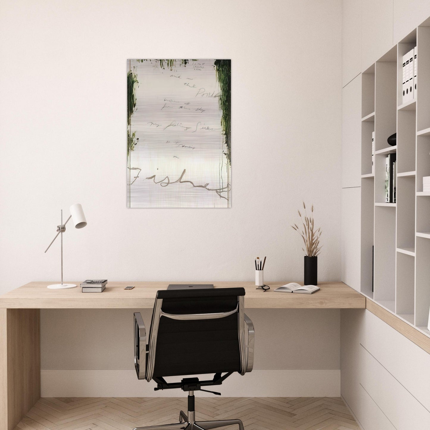 Untitled Part I - Cy Twombly Brushed Aluminum Print - 70x100 cm / 28x40 inches | Cy Twombly Aluminum Print | Cy Twombly Prints