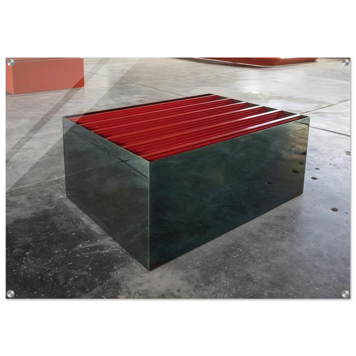 Untitled The Block - 1965 - Donald Judd Acrylic Print - 70x100 cm / 28x40″ inches