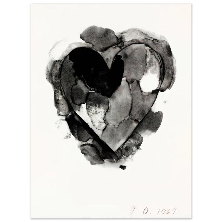 Jim Dine - WELCOME HOME RARE BIRDS 1969 75x100 cm / 30x40inches Fine Art Poster